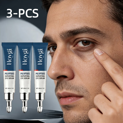 Eye Cream 3-Pack with Caffeine – Instant Firming & Brightening Eye Gel for Dark Circles Puffiness & Under Eye Bags, Intensely Moisturizing Under Eye Treatment for All Skin Types Women & Men
