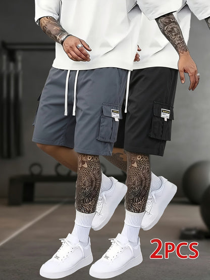 Men's Cargo Shorts - Multi Pocket Weekend Style 153573