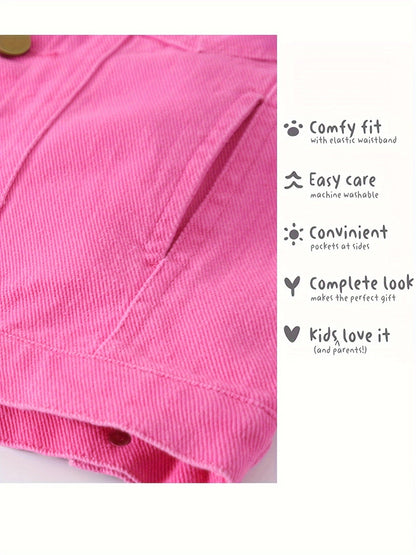 Girls' Denim Outerwear - Everyday Style