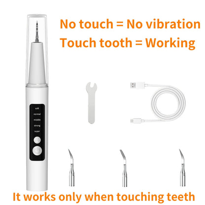 Interdental Cleaner Rechargeable USB Oral Irrigator – 5-Speed Settings, LED Light, Portable Water Flosser for Plaque Removal, Braces, Bridges & Hard-to-Reach Areas