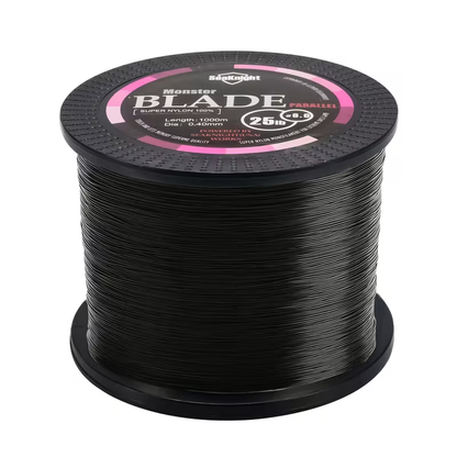 Monofilament Fishing Line 1000M / 1093Yds – Nylon Mono Line for Freshwater & Saltwater, 2-35LB, Black & White