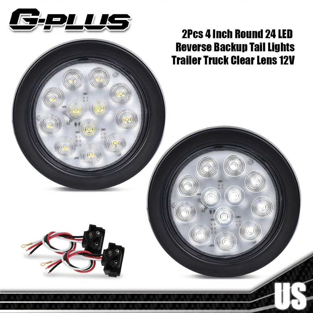 2/ 5 LED Magnetic Trailer Towing Lights Wire Trailer Lights Kit