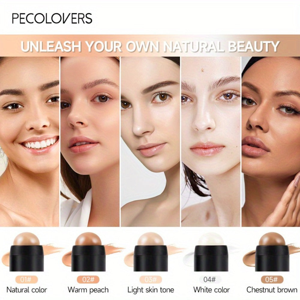 Concealer Cream Set 5 Shades Full Coverage for Dark Circles Pores Blemishes — Buildable Silky Smooth Formula, Natural Finish Face & Body Makeup Concealer for Women