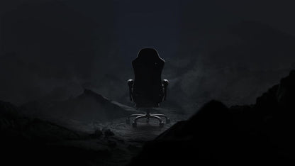 360° Rotating Faux Leather Gaming Chair with Footrest and Lumbar Support detail image - detail view 13