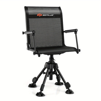 360° Rotating Foldable Outdoor And Hunting Chairs with 360° Swivel for Patio detail image
