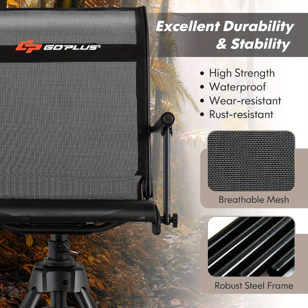360° Rotating Foldable Outdoor And Hunting Chairs with 360° Swivel for Patio detail image - detail view 6