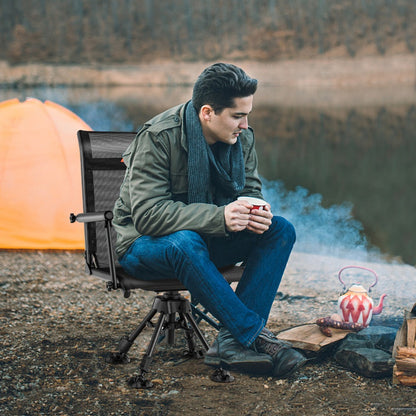 Outdoor and Hunting Chairs, 360° Swivel Hunting Chair with 4 Adjustable Legs - Folding shown in the main product view