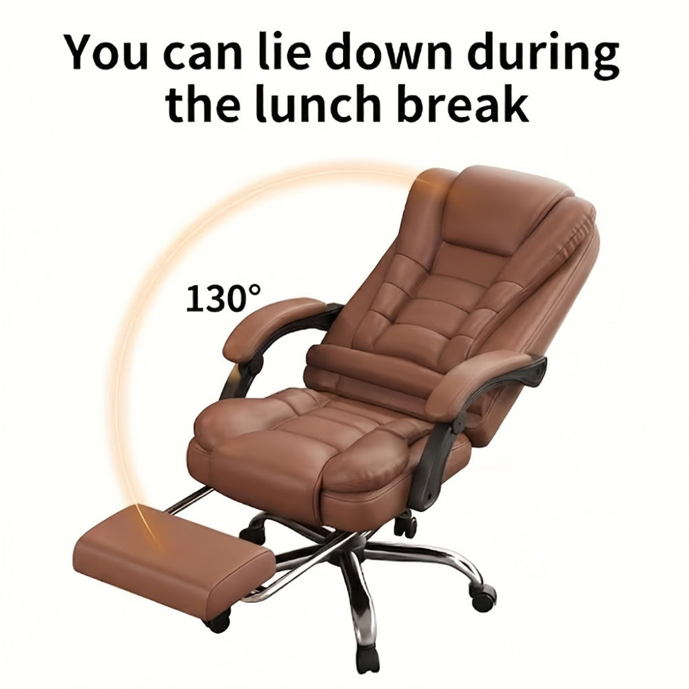 360° Rotating Reclining Office Chair with 360° Swivel and Carry Handle detail image - detail view 13