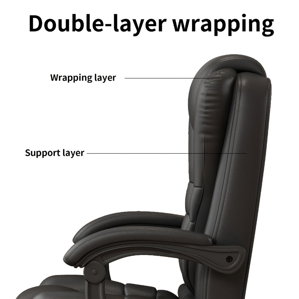360° Rotating Reclining Office Chair with 360° Swivel and Carry Handle detail image - detail view 14