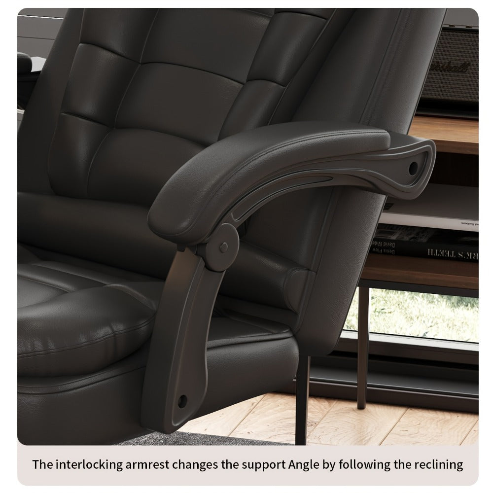 360° Rotating Reclining Office Chair with 360° Swivel and Carry Handle detail image - detail view 18