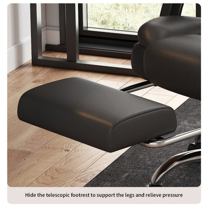 360° Rotating Reclining Office Chair with 360° Swivel and Carry Handle detail image - detail view 19