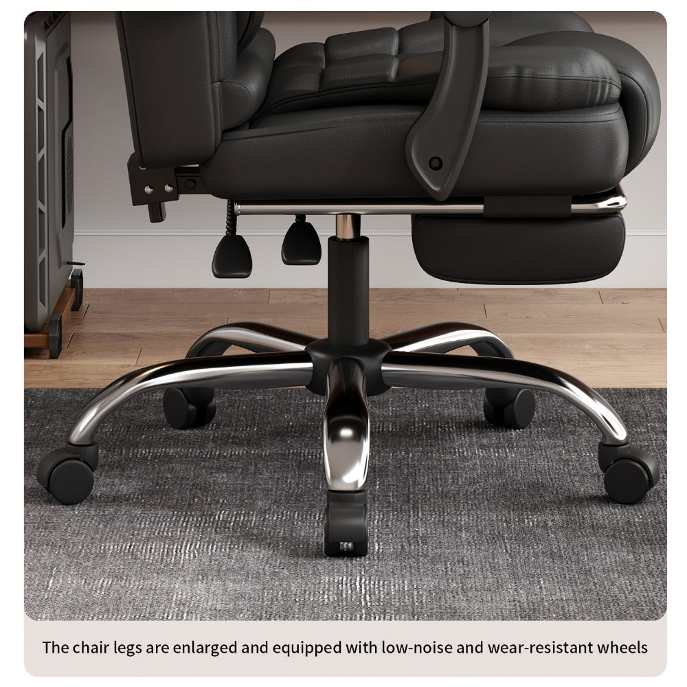 360° Rotating Reclining Office Chair with 360° Swivel and Carry Handle detail image - detail view 20