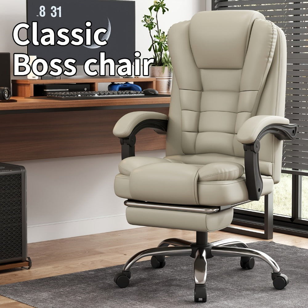 360° Rotating Reclining Office Chair with 360° Swivel and Carry Handle detail image - detail view 6