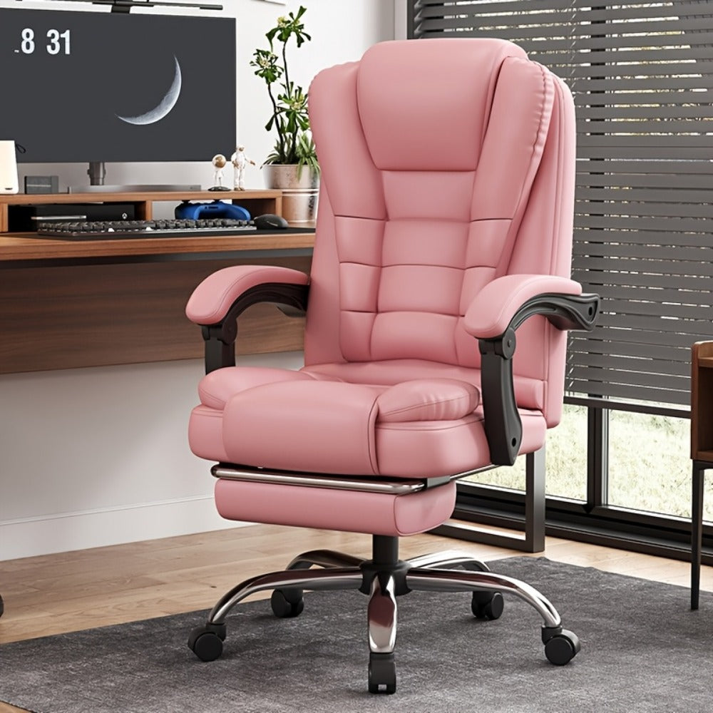 360° Rotating Reclining Office Chair with 360° Swivel and Carry Handle detail image - detail view 8