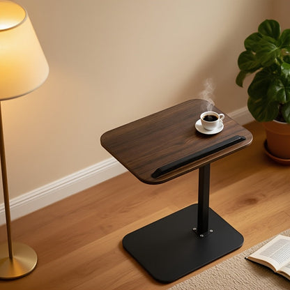 Side Table shown in the Coffee Brown option