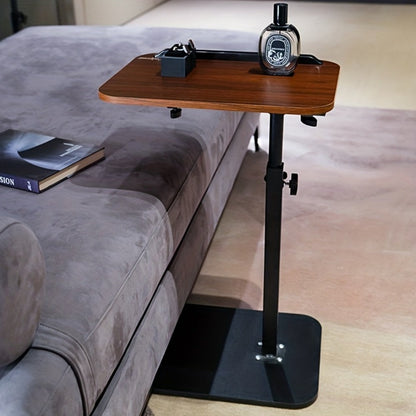 360° Rotating Side Table with Adjustable Height, Small Accent Table detail image - detail view 6
