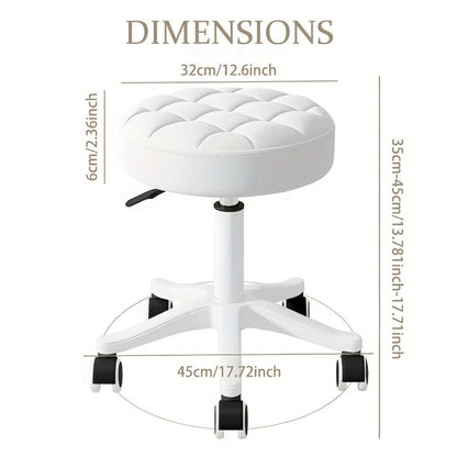 360° Rotating Stool Chair with Adjustable Height and 360° Swivel for Home Office detail image