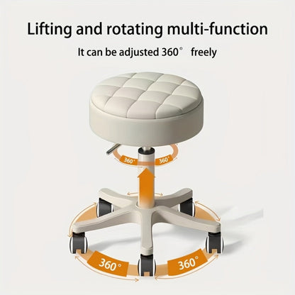 360° Rotating Stool Chair with Adjustable Height and 360° Swivel for Home Office detail image - detail view 7