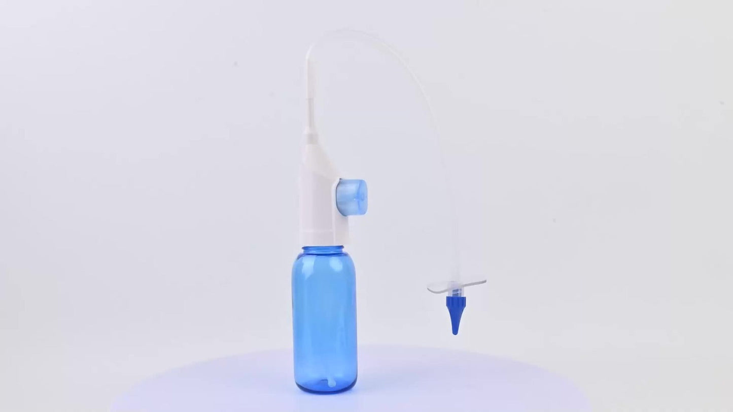 Ear Wax Removal Kit Manual Travel-Friendly Compact Ear Cleaning Set – Safe Irrigation System for Adults and Kids, Portable Ear Cleaner Tool for Home and On-the-Go Ear Care
