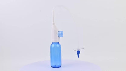 Ear Wax Removal Kit Manual Travel-Friendly Compact Ear Cleaning Set – Safe Irrigation System for Adults and Kids, Portable Ear Cleaner Tool for Home and On-the-Go Ear Care