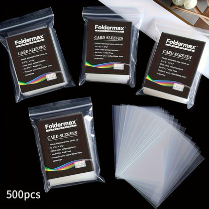 Penny Sleeves for Trading Cards 200/500/1000/2000 Pack – Premium Soft Card Sleeves for Baseball, TCG, Game Cards | Kids & Collectors Gift