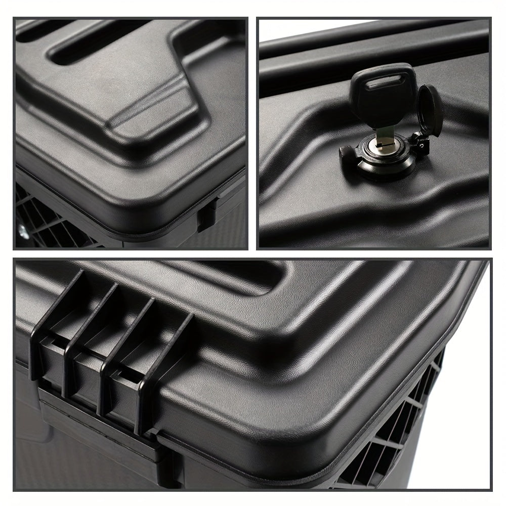 1Pair Lockable Storage Box For Chevy For Silverado For GMC For Sierra 1500 For 2500HD For 3500HD 2007-2018, Lockable Storage Box Case Truck Bed Toolbox