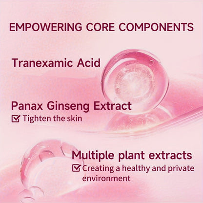 Panax Ginseng Intimate Area Firming Serum for Women – Skin Tightening & Brightening with Tranexamic Acid & Hyaluronic Acid, Gentle Nourishing Private Area Serum, 30ml