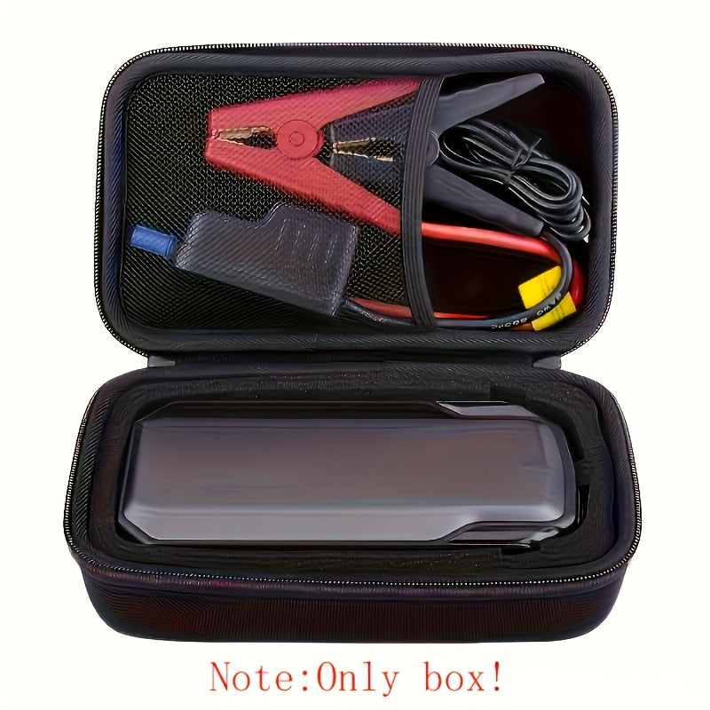 EVA Material Emergency Car Jump Starter Storage Case - Shockproof And Drop-Proof Protective Portable Organizer For Automotive Accessories(Only Storage Box)
