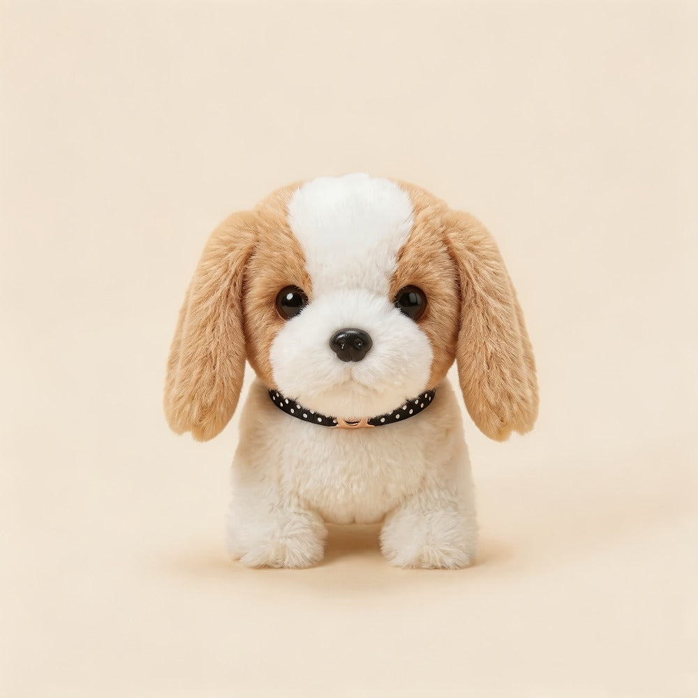 Interactive Walking Plush Pet Toy 9 Styles – Golden Retriever Husky Saint Bernard Kitten Chick Electric Realistic Barking Stuffed Animal, Best Birthday Gift for Toddlers Kids Ages 3+