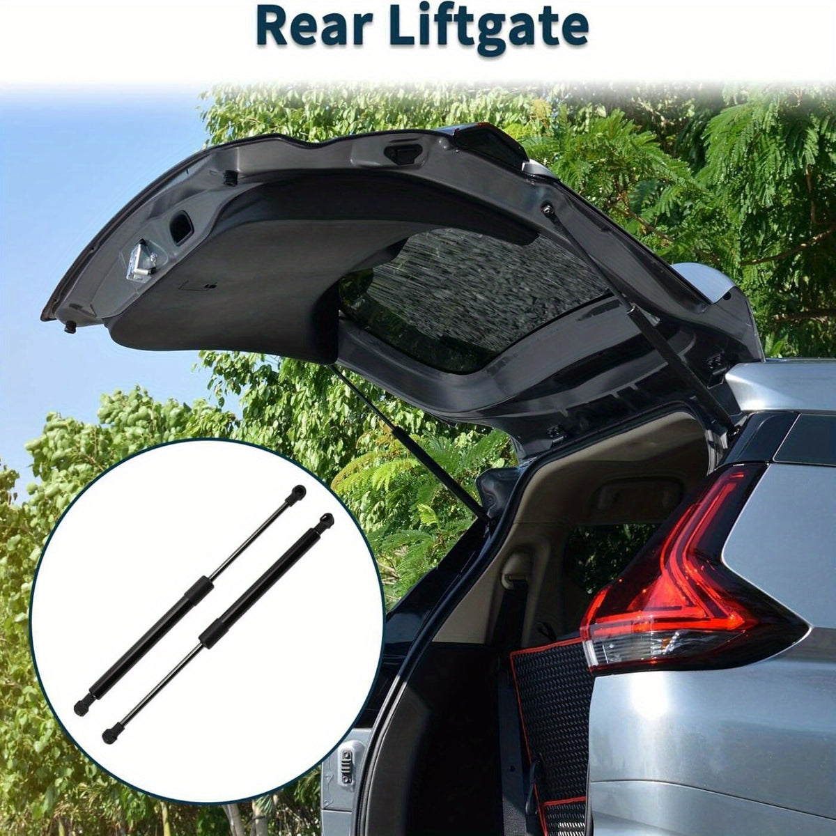 1set for RAM 1500 2500 3500 F-150 2004-2014 Rear Rod - Tailgate Lift Bracket for Rear Gas Damper Support Rod, Metal Major Material, Attachment support rod rear air shock absorber, Car stay