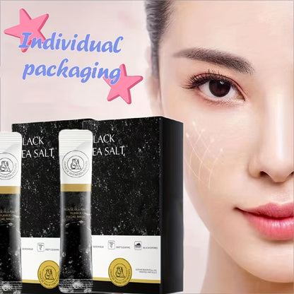 Black Sea Salt Bubble Mask with Nicotinamide, Moisturizing Foam Mud Mask Alcohol-Free for All Skin Types, Unisex Deep Cleansing Pore Purifying Face Mask – Individual Portable Packs for Travel (12/24/36 Pack)