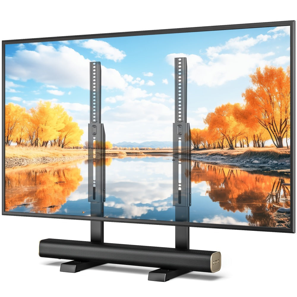 37-92 Inch TV Stand with Adjustable Height, Media Console Cabinet detail image