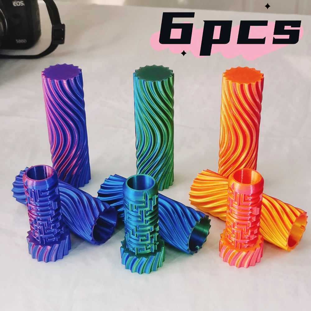 3D Cash Maze Gift Box Set of 6 – Puzzle Money Gift Box, 3D Printed Festive Present Container for Cash & Gift Cards, Fun Christmas Halloween Easter Birthday Gift Idea