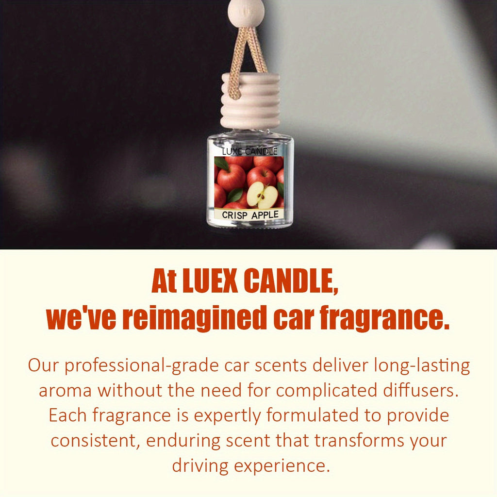 Car Air Freshener Diffuser 2 Pack Hanging Air Freshener Diffuser - Vanilla Cream Fragrance Oil Air D Iffuser For Car, 45+ Days Long Lasting Fragrance