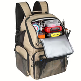Khaki Fishing Cooler Backpack