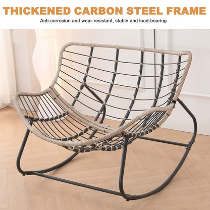 38.6-Inch Rocking Chair for Comfortable Everyday Seating in Living Room detail image - detail view 8