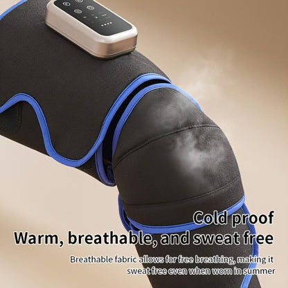 Leg Massager with Heat – Full Leg Air Compression Massager, 4 Modes Wireless Charging, Large Display, Breathable Wrap for Thighs, Shins, Knees, Ankles & Feet, Relief for Swelling, Circulation & Fatigue
