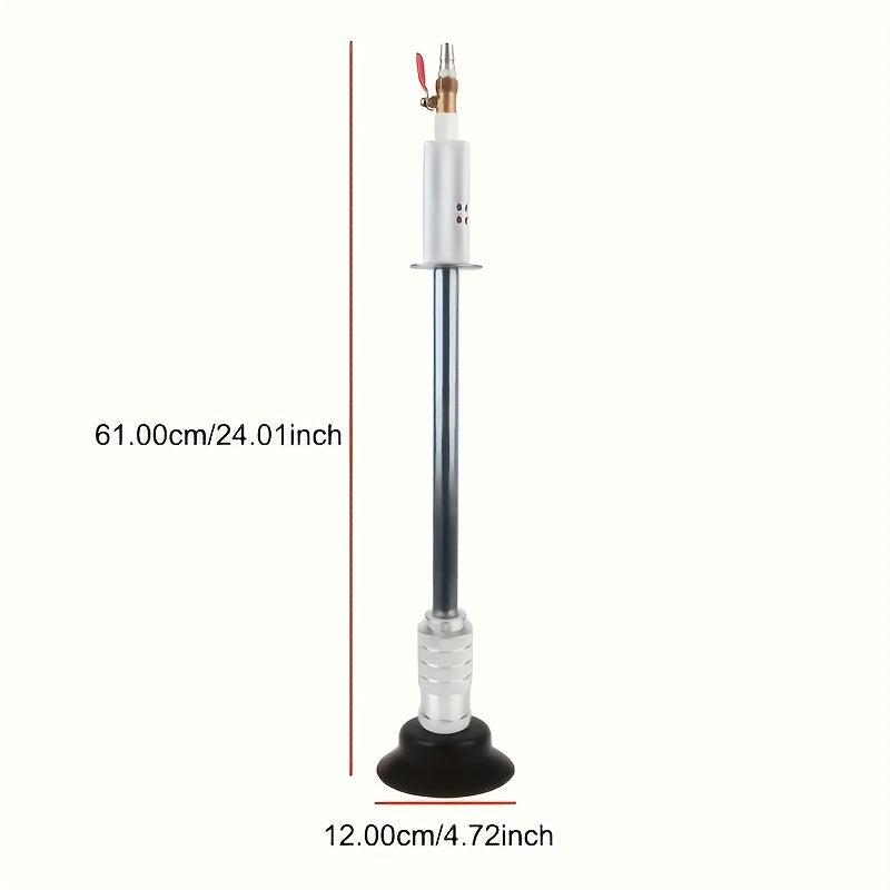 1pc Pneumatic Car Dent Puller Suction Cup Metal Drawing Hammer Repair Tools Car Maintenance Parts Car Body Restoration Auto Parts