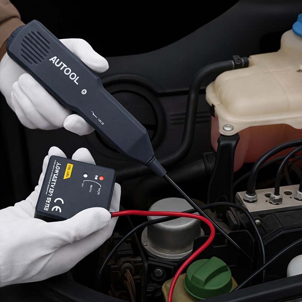 EM415PRO Automotive Circuit Tracer & Short Circuit Detector – Open Circuit Finder, Wire Tracer Tool for Car Electrical Fault Diagnosis, 6-42V DC