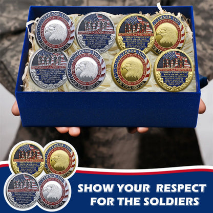 Military Challenge Coins 48 Pack Gold & Silver – Christian Prayer Commemorative Metal Coins for Church Events, Veteran Appreciation Gifts, Collector Grade Military Coin Set
