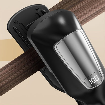 Split End Hair Trimmer for Women Portable Rechargeable Electric Hair Clipper for Split End Removal - 500mAh USB Charging Compact Pink Hair Care Tool for Long Hair Frizz Control
