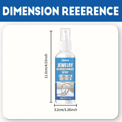 Jewelry Polish Cleaner Cream Oxidizing Formula Restores Shine on Gold Silver Bracelets Necklaces Rings Earrings Anti-Tarnish Jewelry Cleaner for All Jewelry Surfaces 1.86oz Single or 2-Pack