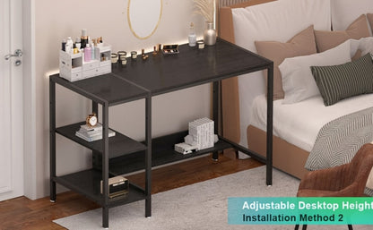 39-Inch Computer Desk, Writing and Study Desk for Home Office detail image - detail view 13