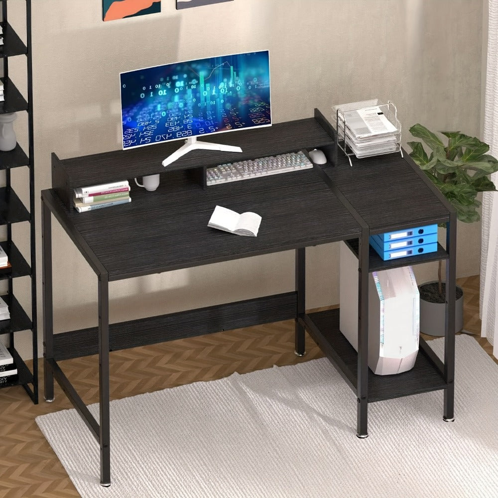 39-Inch Computer Desk, Writing and Study Desk for Home Office detail image - detail view 14