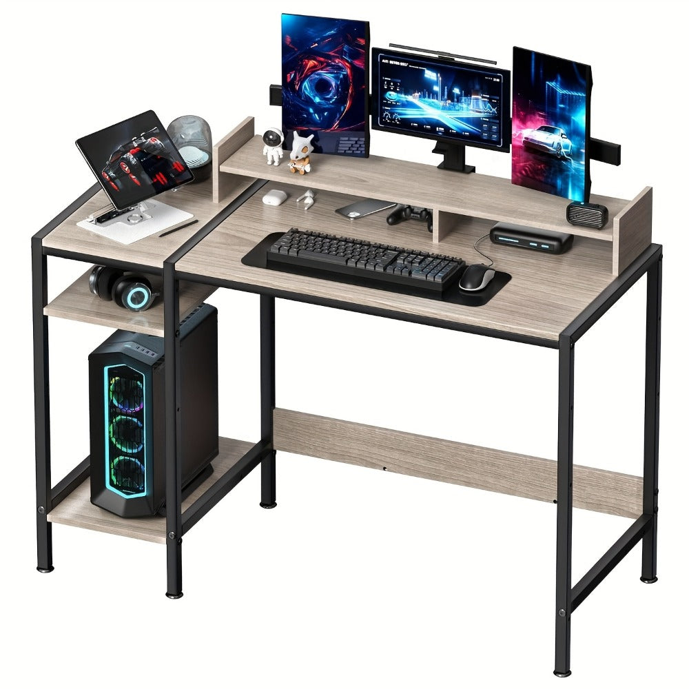 39-Inch Computer Desk, Writing and Study Desk for Home Office detail image - detail view 7