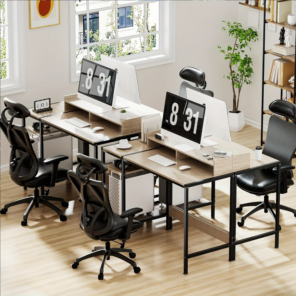 39-Inch Computer Desk, Writing and Study Desk for Home Office detail image - detail view 8