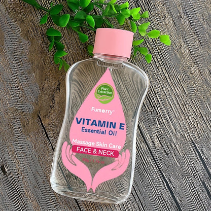 Vitamin E Essential Oil for Face, Neck & Body – Natural Multi-Plant Extract Moisturizing Firming Nourishing Skincare Serum, Hydrating Massage Oil for All Skin Types, Korean Skin Care – 50ml