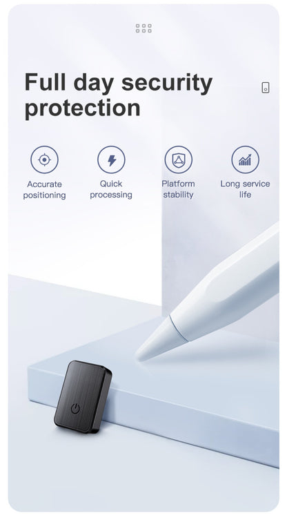 Mini GPS Tracker GF-08 Magnetic Real-Time Car Tracking Device – Global Coverage, No Subscription Fee, Stainless Steel Portable Hidden Vehicle Locator, 2/3/4/5/6 Pack