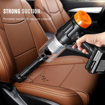 Portable Car Vacuum Cleaner 5KPA - Wireless Gap & Crevice Dust Collector, USB Rechargeable 2000mAh, One-Click Empty, Multi-Surface for Car, RV, Kitchen, Floor & Home, 6 Colors