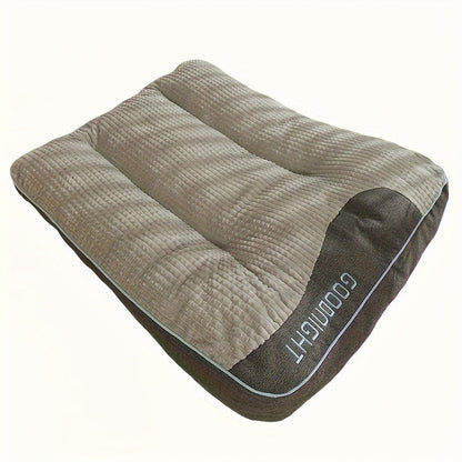 Plush Dog Crate Mat Luxury Sofa Bed - Ultra Soft All-Season Pet Mattress for Small Medium Large Dogs and Cats, Comfortable Cage Liner Kennel Pad for Various Breeds, Available in XL XXL XXXL